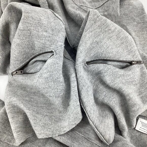 Eileen Fisher Women’s Gray Boiled Merino Wool Jacket Capsule Wardrobe Size M - Picture 11 of 11